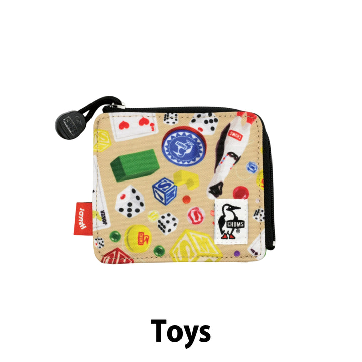 CHUMS チャムス<br>Recycle L-Shaped Zip Wallet リサイクルエルシャイプトジップウォレット（財布/ウォレット）<br>