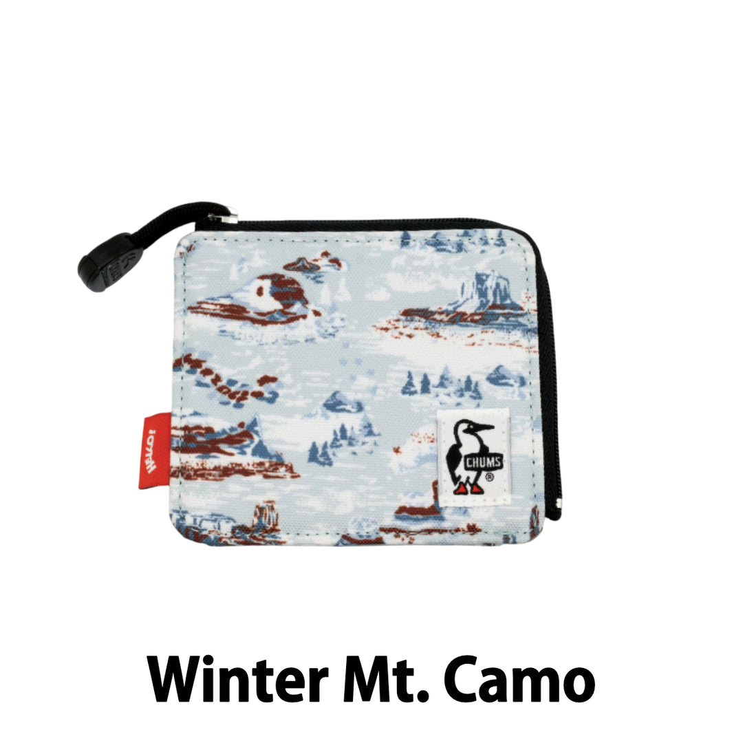 CHUMS チャムス<br>Recycle L-Shaped Zip Wallet リサイクルエルシャイプトジップウォレット（財布/ウォレット）<br>