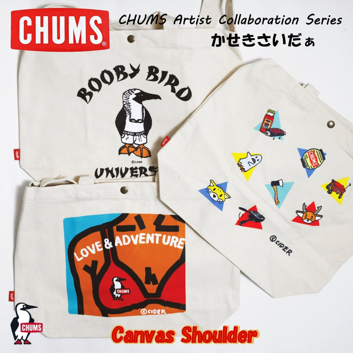 CHUMS チャムス<br>かせきさいだぁ Canvas Shoulder<br>