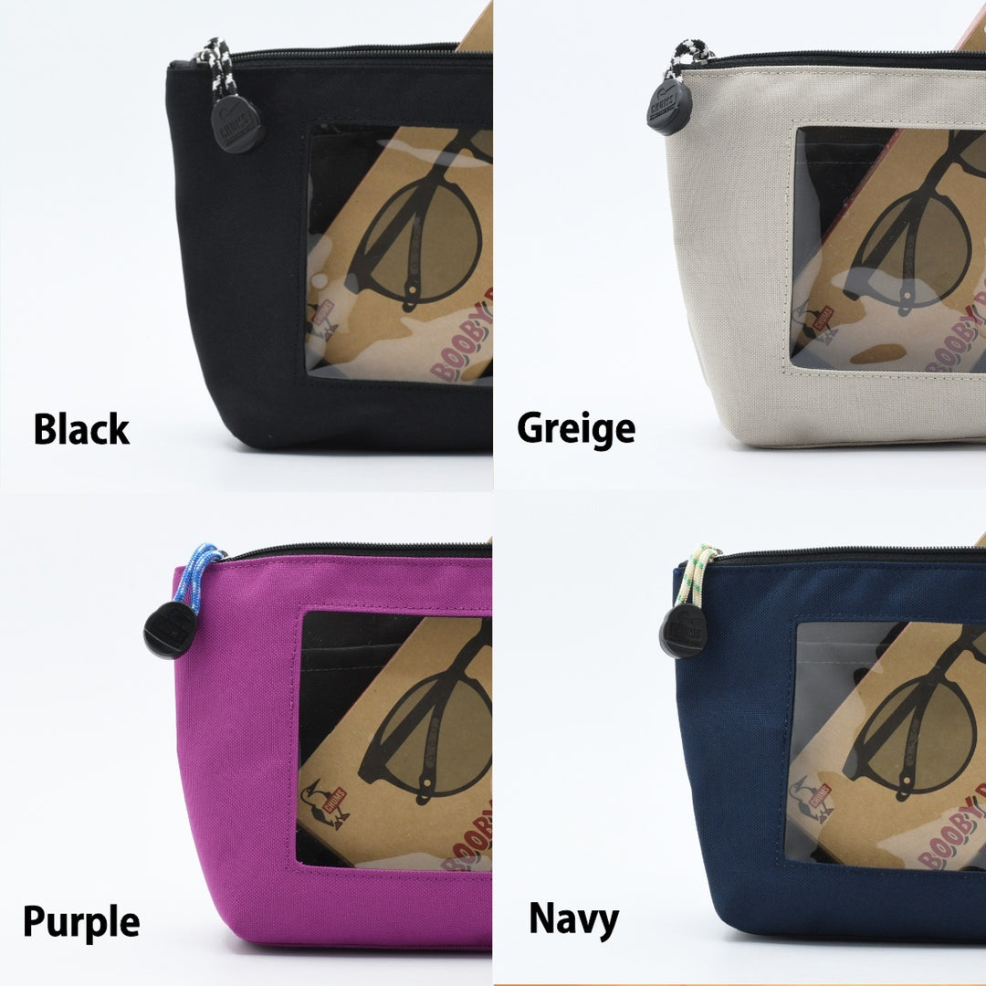 CHUMS チャムス<br>Recycle Booby Window Pouch<br>リサイクルブービーウインドウポーチ<br>