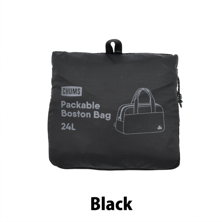 CHUMS チャムス<br>Packable Boston Bag<br>パッカブルボストンバッグ24L<br>