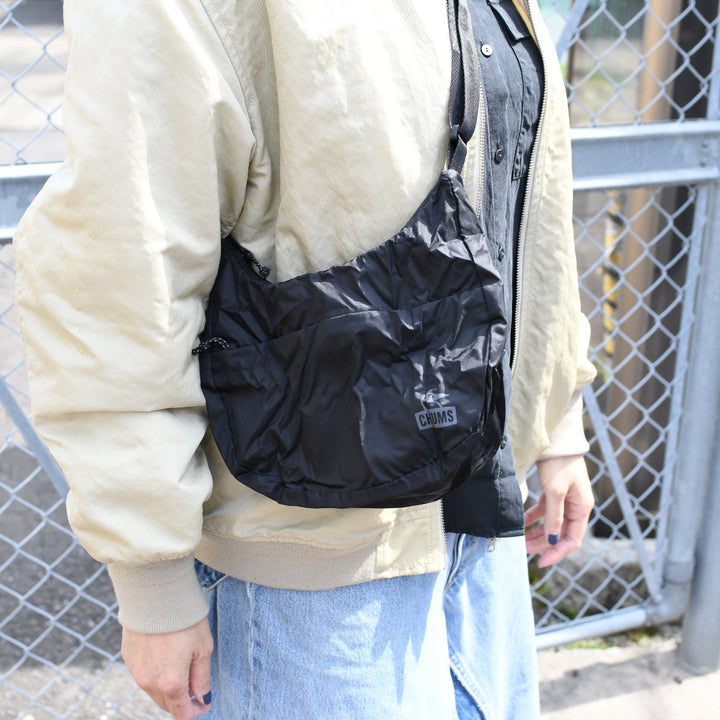 CHUMS チャムス<br>Packable Mini Banana Shoulder Bag<br>パッカブルミニバナナショルダーバッグ3L<br>