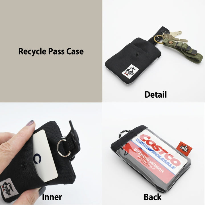 CHUMS チャムス<br>Recycle Pass Case<br>リサイクルパスケース(カードケース｜定期入れ)<br>