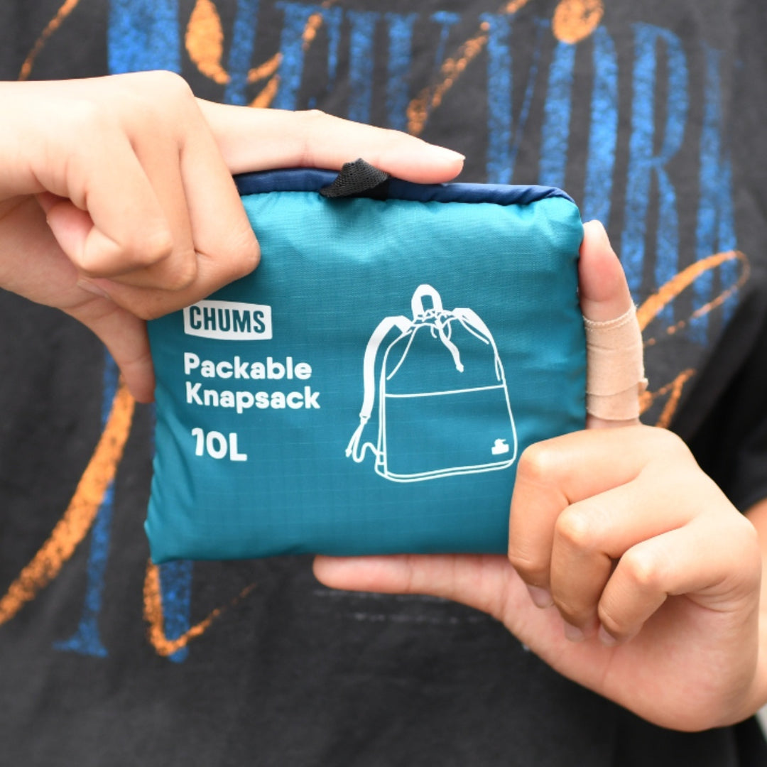 CHUMS チャムス<br>Packable Knapsack<br>パッカブルナップサック<br>