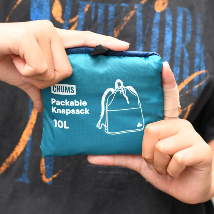 CHUMS チャムス<br>Packable Knapsack<br>パッカブルナップサック<br>