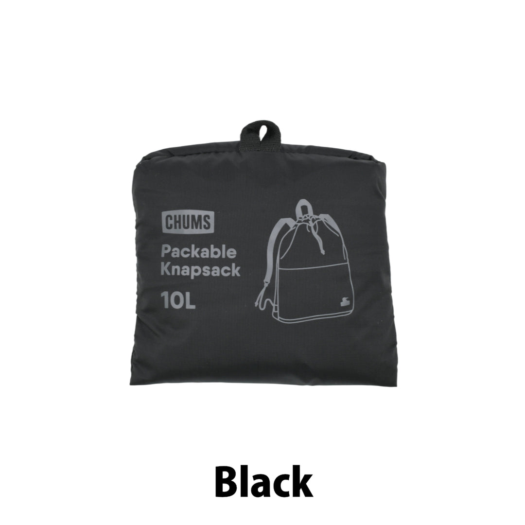 CHUMS チャムス<br>Packable Knapsack<br>パッカブルナップサック<br>