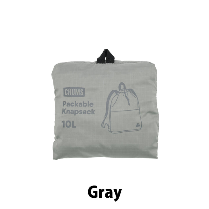 CHUMS チャムス<br>Packable Knapsack<br>パッカブルナップサック<br>