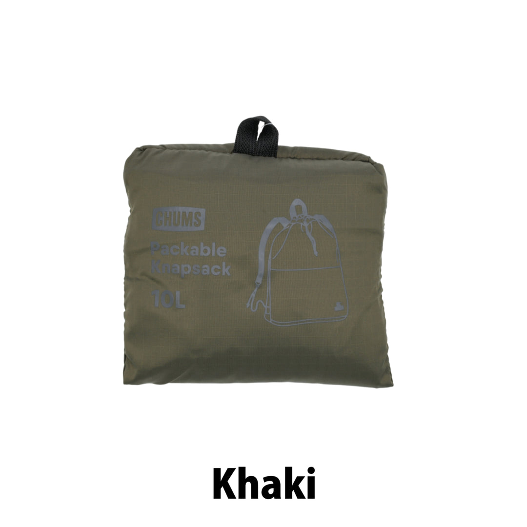 CHUMS チャムス<br>Packable Knapsack<br>パッカブルナップサック<br>