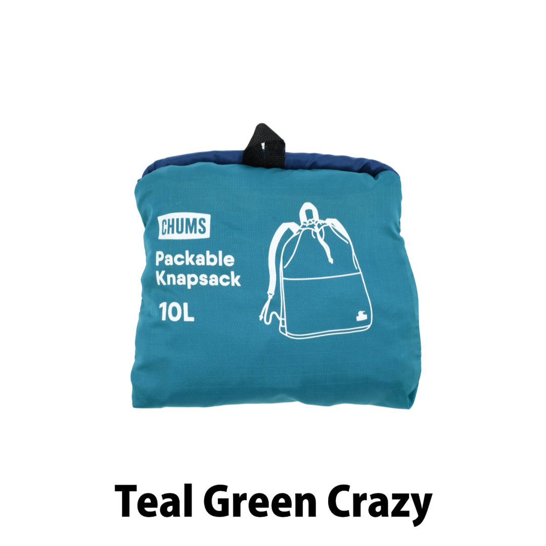 CHUMS チャムス<br>Packable Knapsack<br>パッカブルナップサック<br>