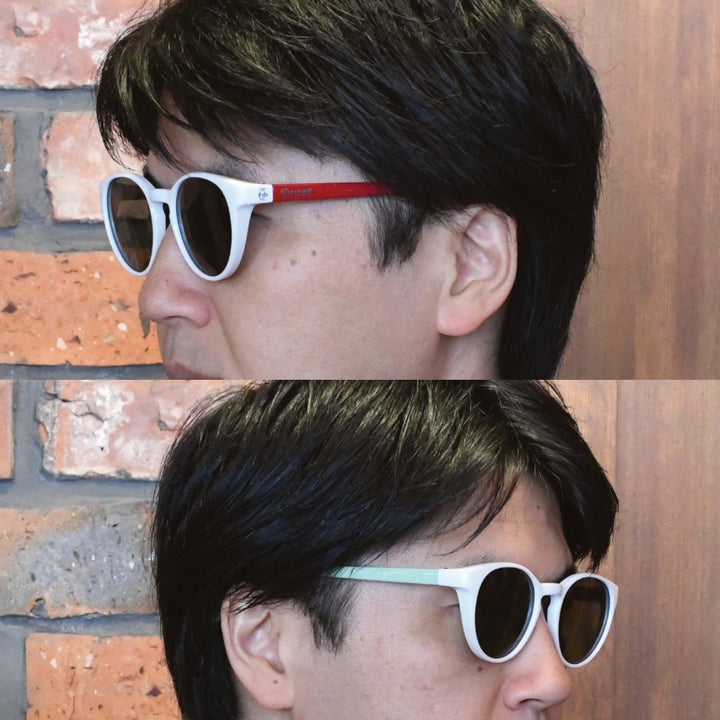 CHUMS チャムス<br>かせきさいだぁ Booby Boston Sunglasses SP Set ブービーボストンサングラスセット（サングラス/眼鏡ストラップ/リテイナー）