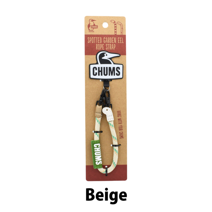 CHUMS チャムス<br>Spotted Garden Eel Rope Strap<br>スポテッドガーデンイールロープストラップ<br>