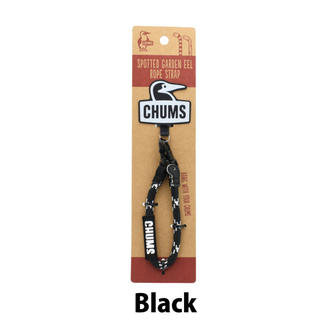 CHUMS チャムス<br>Spotted Garden Eel Rope Strap<br>スポテッドガーデンイールロープストラップ<br>