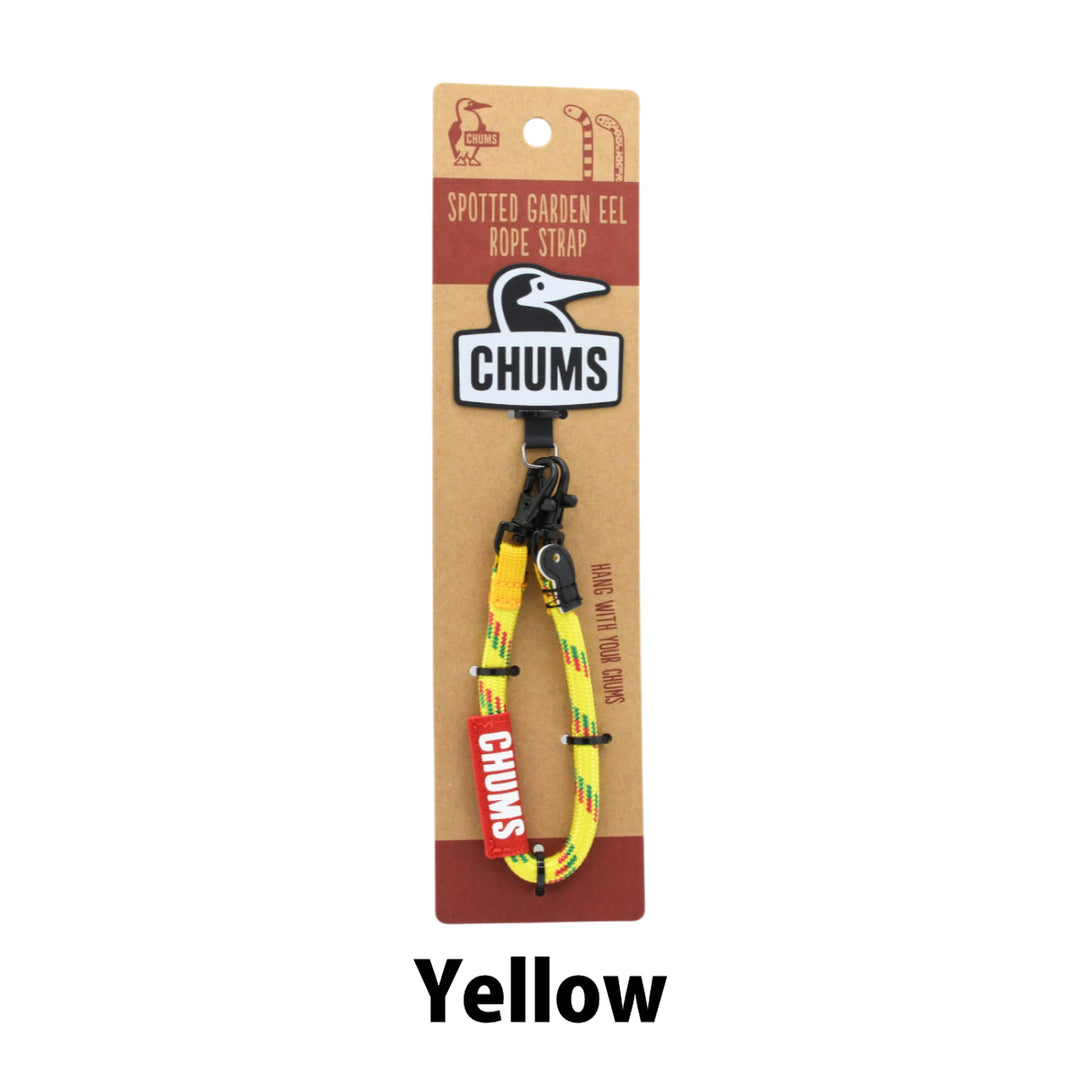 CHUMS チャムス<br>Spotted Garden Eel Rope Strap<br>スポテッドガーデンイールロープストラップ<br>
