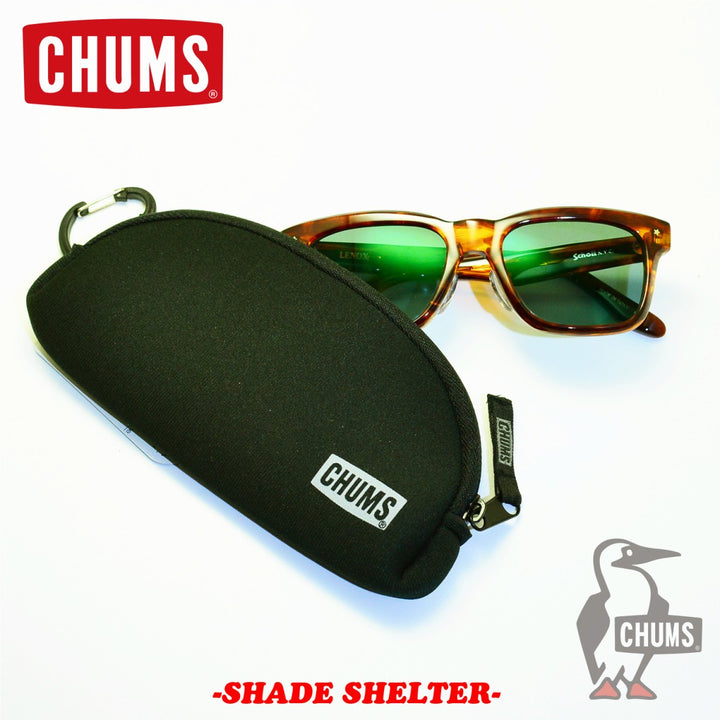 チャムス CHUMS シェードシェルター サングラスケース<br>SHADE SHELTER EYEWEAR CASE