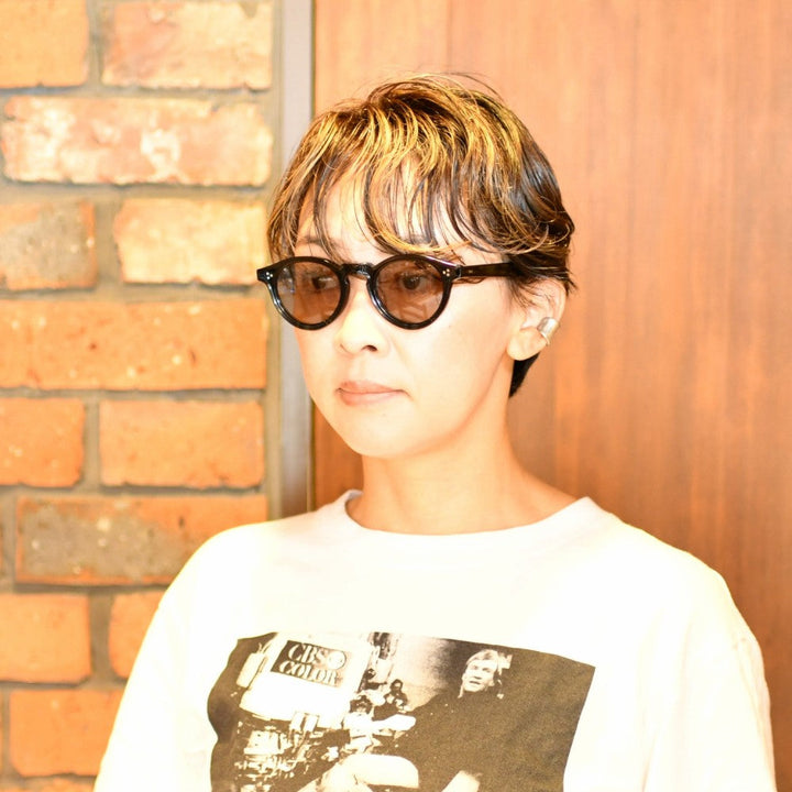 田中 みな実さん「GOETHE」着用モデル<br>EYEVAN アイヴァン CONNER SUN col-PBK lens-S.BR