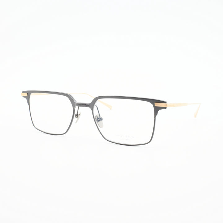 増永眼鏡 MASUNAGA since 1905<br>CROSBY col-19 BLACK/GOLD<br>