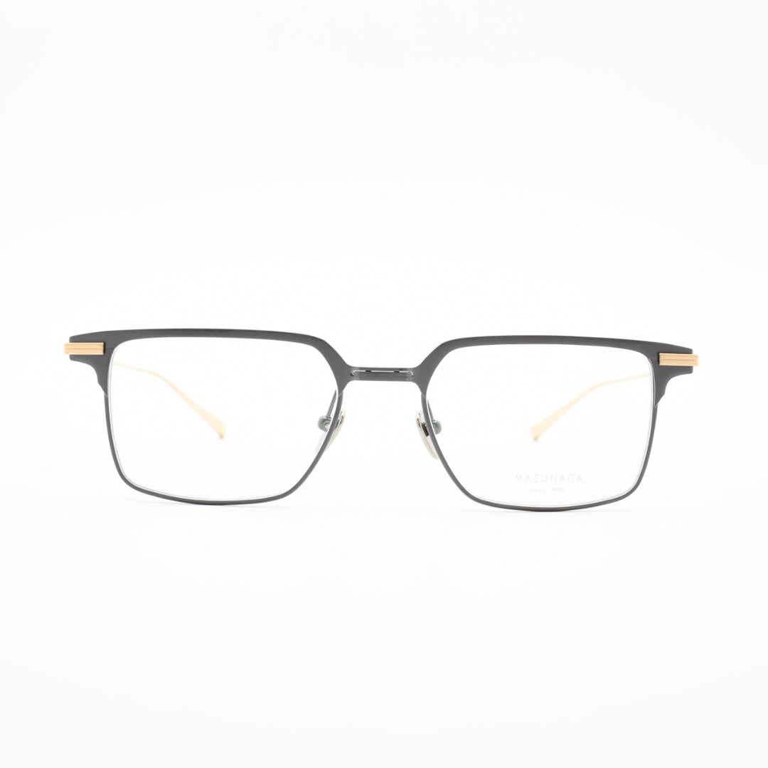 増永眼鏡 MASUNAGA since 1905<br>CROSBY col-19 BLACK/GOLD<br>