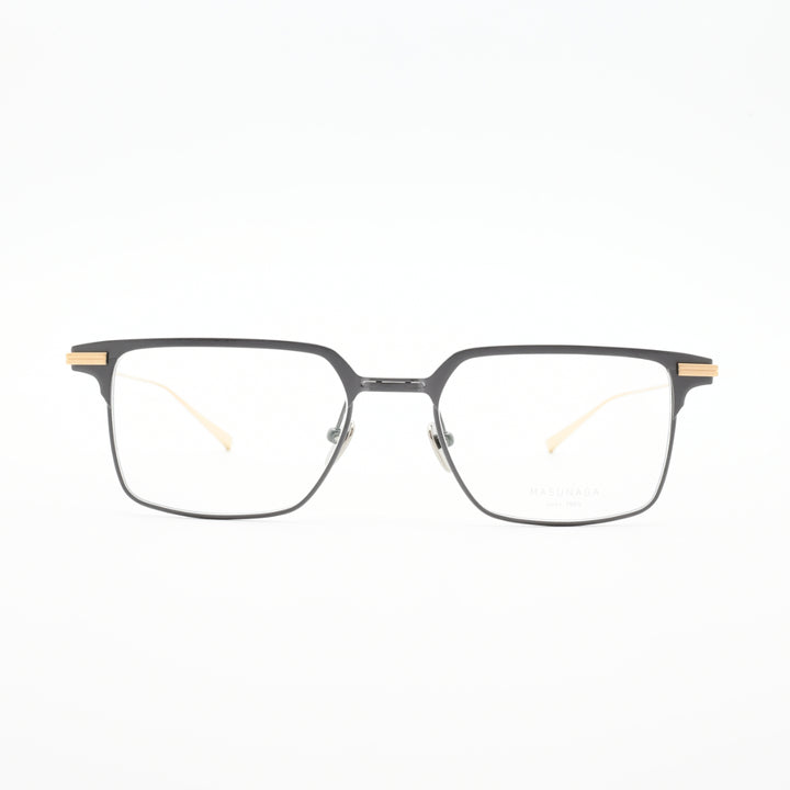 増永眼鏡 MASUNAGA since 1905<br>CROSBY col-19 BLACK/GOLD<br>