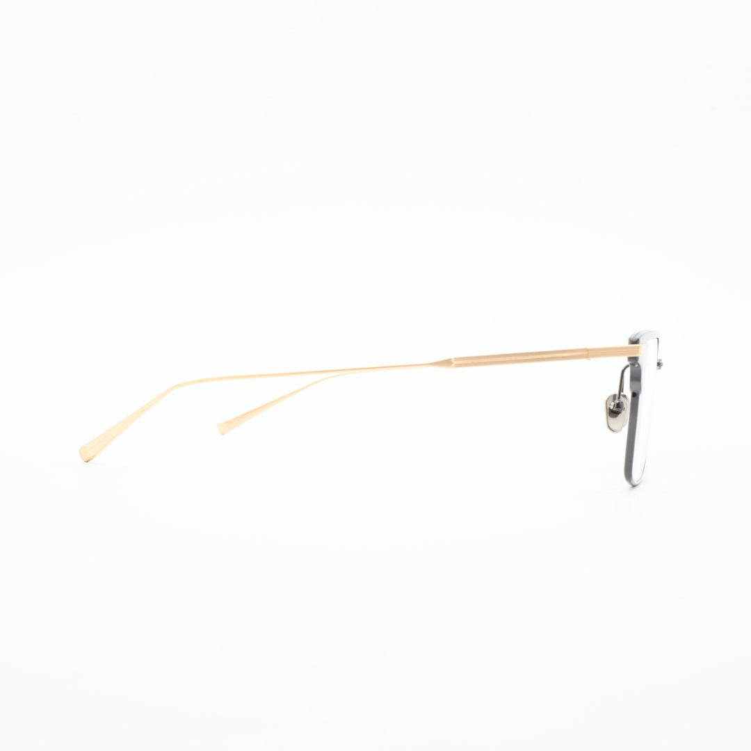 増永眼鏡 MASUNAGA since 1905<br>CROSBY col-19 BLACK/GOLD<br>