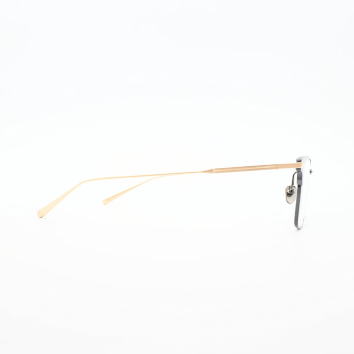 増永眼鏡 MASUNAGA since 1905<br>CROSBY col-19 BLACK/GOLD<br>