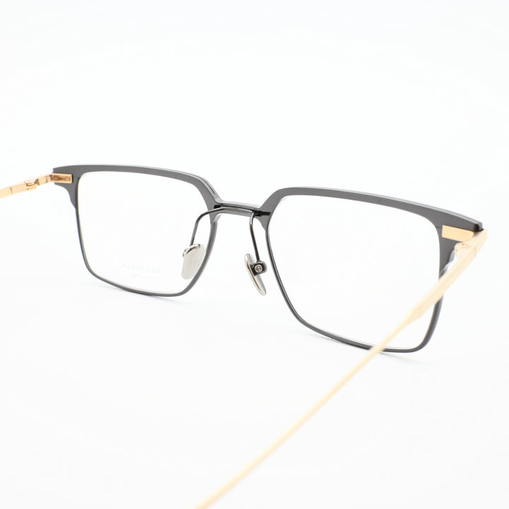 増永眼鏡 MASUNAGA since 1905<br>CROSBY col-19 BLACK/GOLD<br>