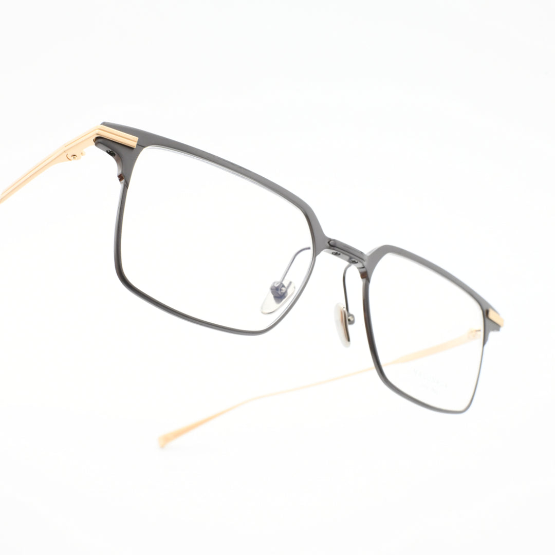 増永眼鏡 MASUNAGA since 1905<br>CROSBY col-19 BLACK/GOLD<br>