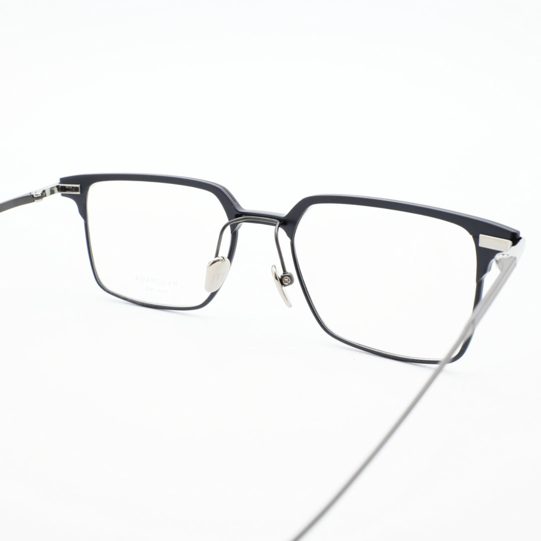 増永眼鏡 MASUNAGA since 1905<br>CROSBY col-19 DBL/BLACK<br>