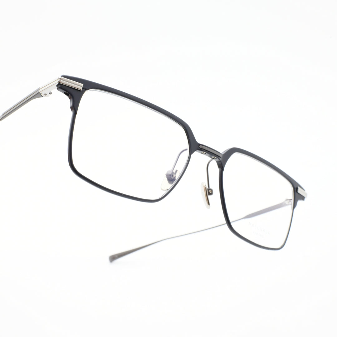 増永眼鏡 MASUNAGA since 1905<br>CROSBY col-19 DBL/BLACK<br>