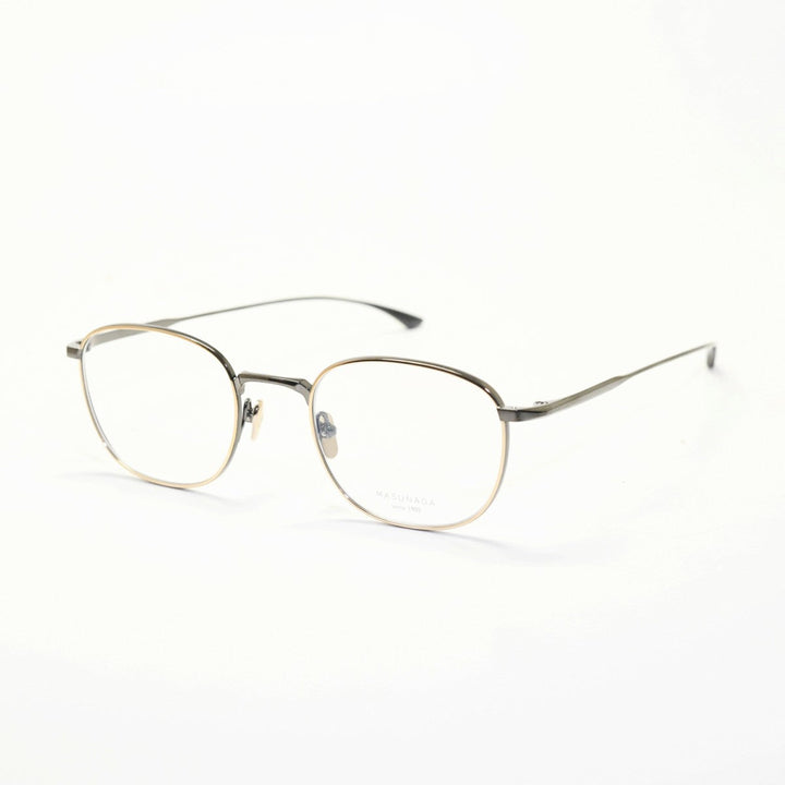 増永眼鏡 MASUNAGA since 1905 DAILY NEWS LTD GOLD/BLACK