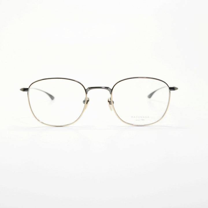 増永眼鏡 MASUNAGA since 1905 DAILY NEWS LTD GOLD/BLACK