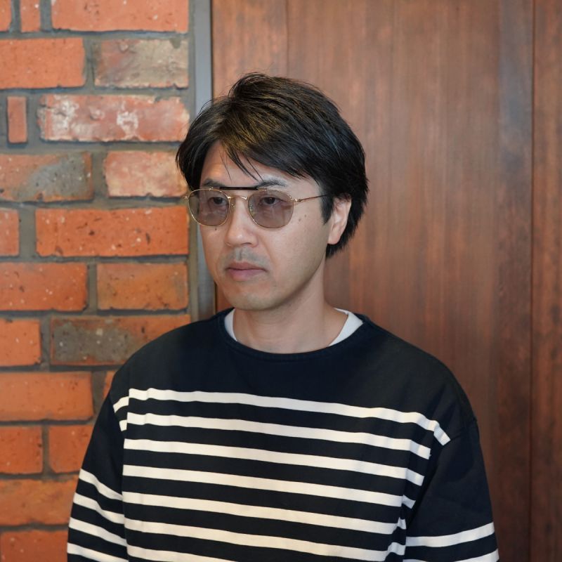 豊川 悦司さん NETFLIX「地面師たち」アフタートーク 着用モデル<br>EYEVAN アイヴァン Dazzling col-G SB2 lens-MD GY 51サイズ