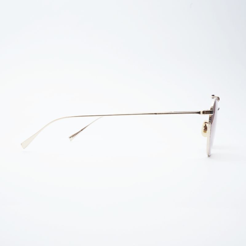 豊川 悦司さん NETFLIX「地面師たち」アフタートーク 着用モデル<br>EYEVAN アイヴァン Dazzling col-G SB lens-LR BR 51サイズ