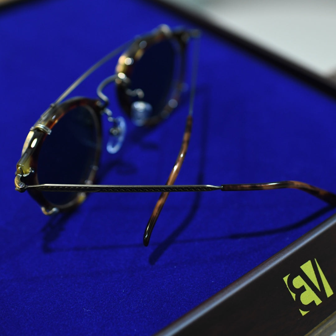 EYEVAN アイヴァン DB-7 col-CBR Lens-GN 47サイズ HISTORIC COLLECTION
