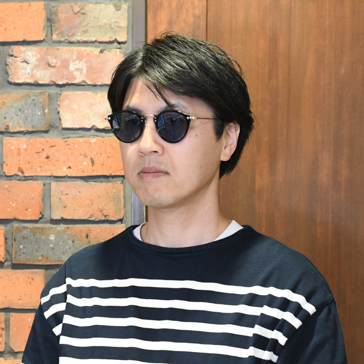 EYEVAN アイヴァン E-0505 col-PBK/S lens-BLU 47サイズ