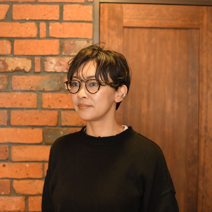 松本 若菜さん 「西園寺さんは家事をしない」着用モデル<br>EYEVAN アイヴァン E-0513 col-TORT2/AG 45サイズ