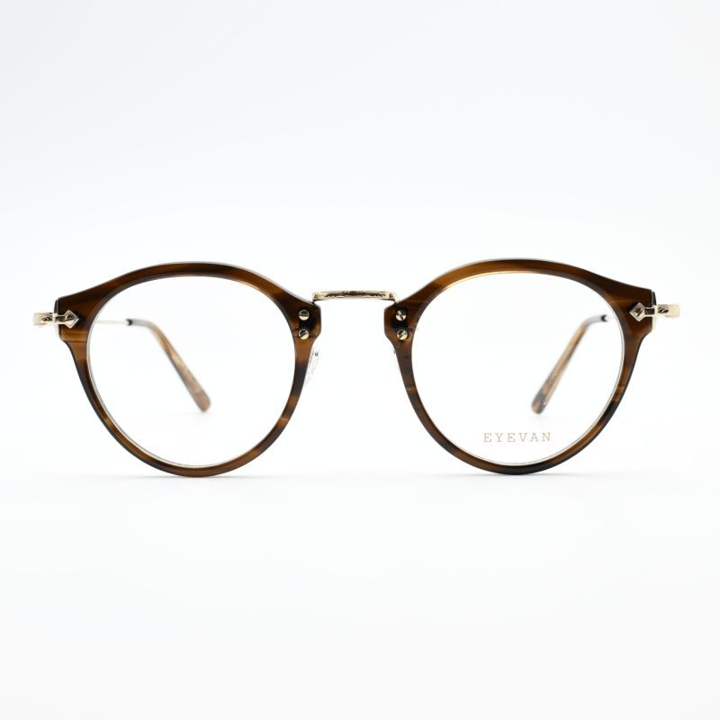 西野 七瀬さん 「全力脱力タイムズ」着用モデル<br>EYEVAN アイヴァン E-0505 col-OLB/G 45サイズ