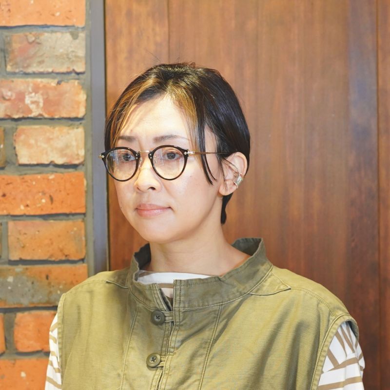 西野 七瀬さん 「全力脱力タイムズ」着用モデル<br>EYEVAN アイヴァン E-0505 col-OLB/G 45サイズ