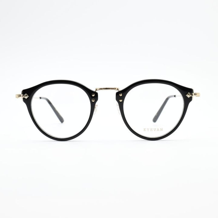 西野 七瀬さん 「全力脱力タイムズ」着用モデル<br>EYEVAN アイヴァン E-0505 col-PBK/G 45サイズ