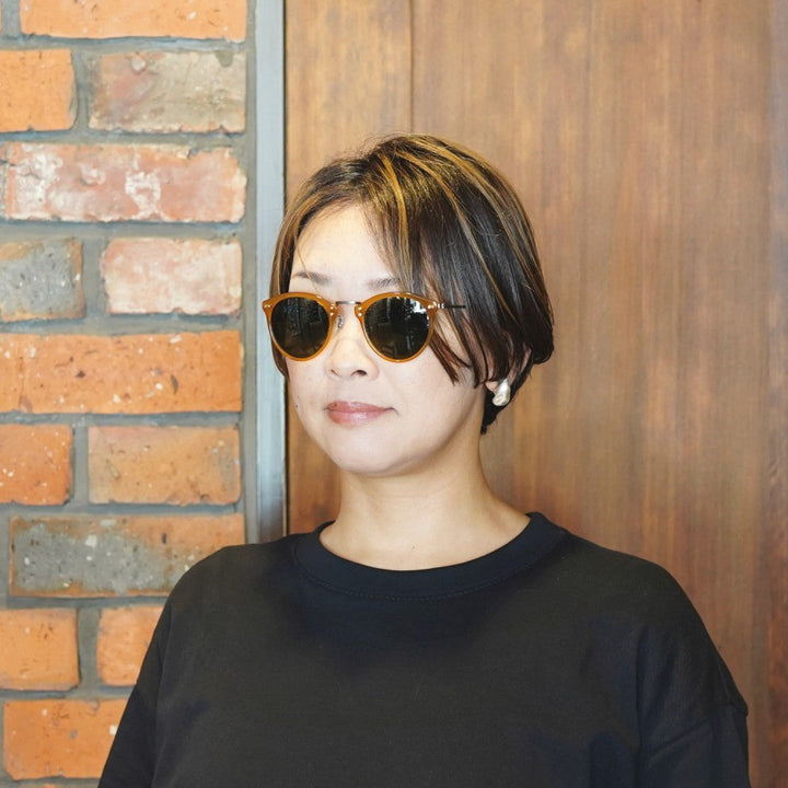 EYEVAN アイヴァン E-0951-SG col-AMT/P lens-GRY 47サイズ