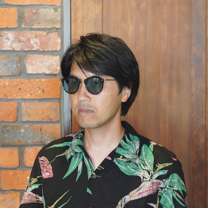 EYEVAN アイヴァン E-0951-SG col-DM/AG lens-BLU 47サイズ