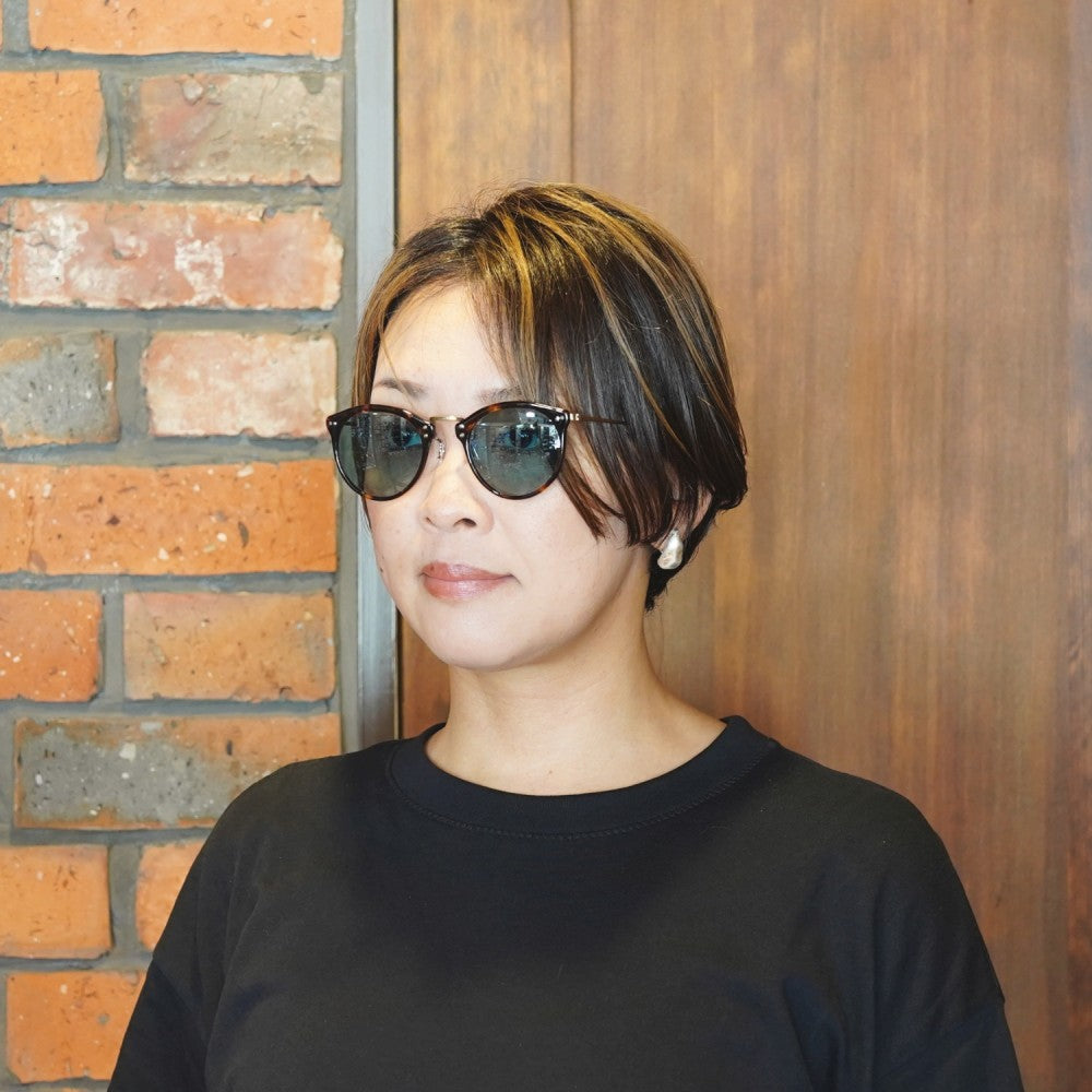 EYEVAN アイヴァン E-0951-SG col-DM/AG lens-BLU 47サイズ