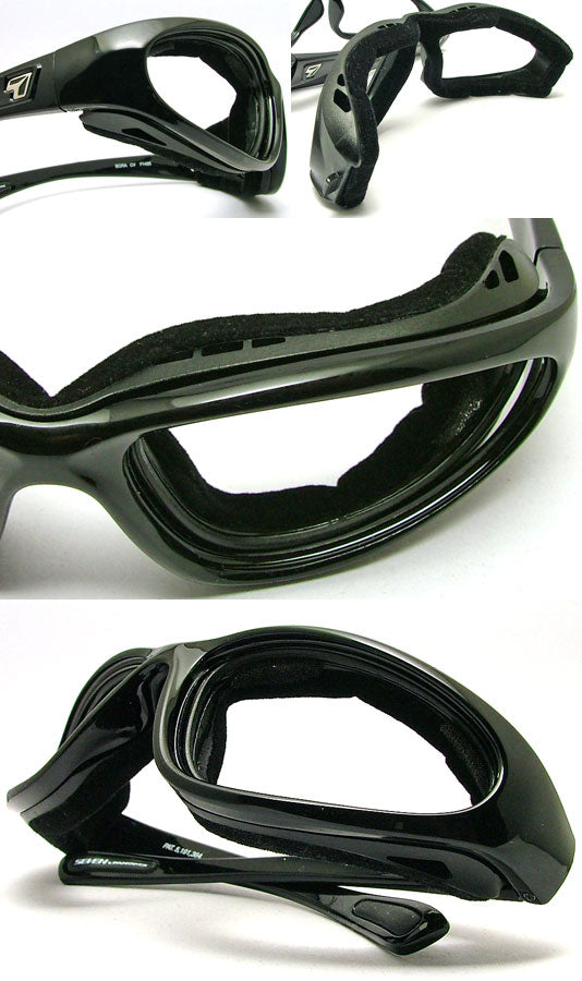 セブンアイ【7EYE】サングラス 【BORA】（ボーラ）F-140503 Eyecup （グロッシーブラック） ＊セットするレンズによってご注文後に金額が変わります！必ず上記レンズラインナップをご確認の上お選びください！