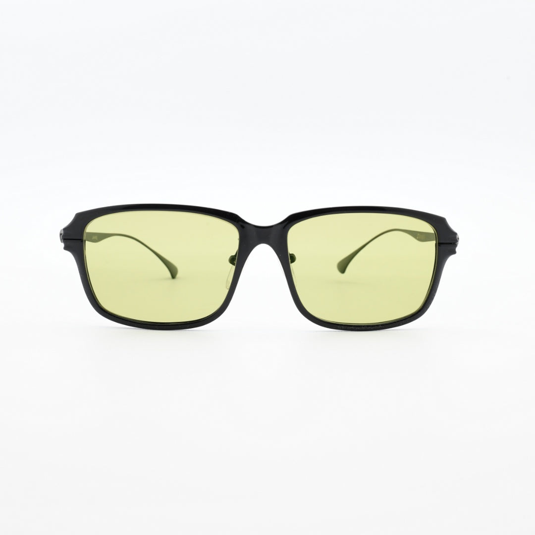 Zeque ゼクー F-2205 JAKE ジェイク GLOSS BLACK/GUNMETAL/EASE GREEN