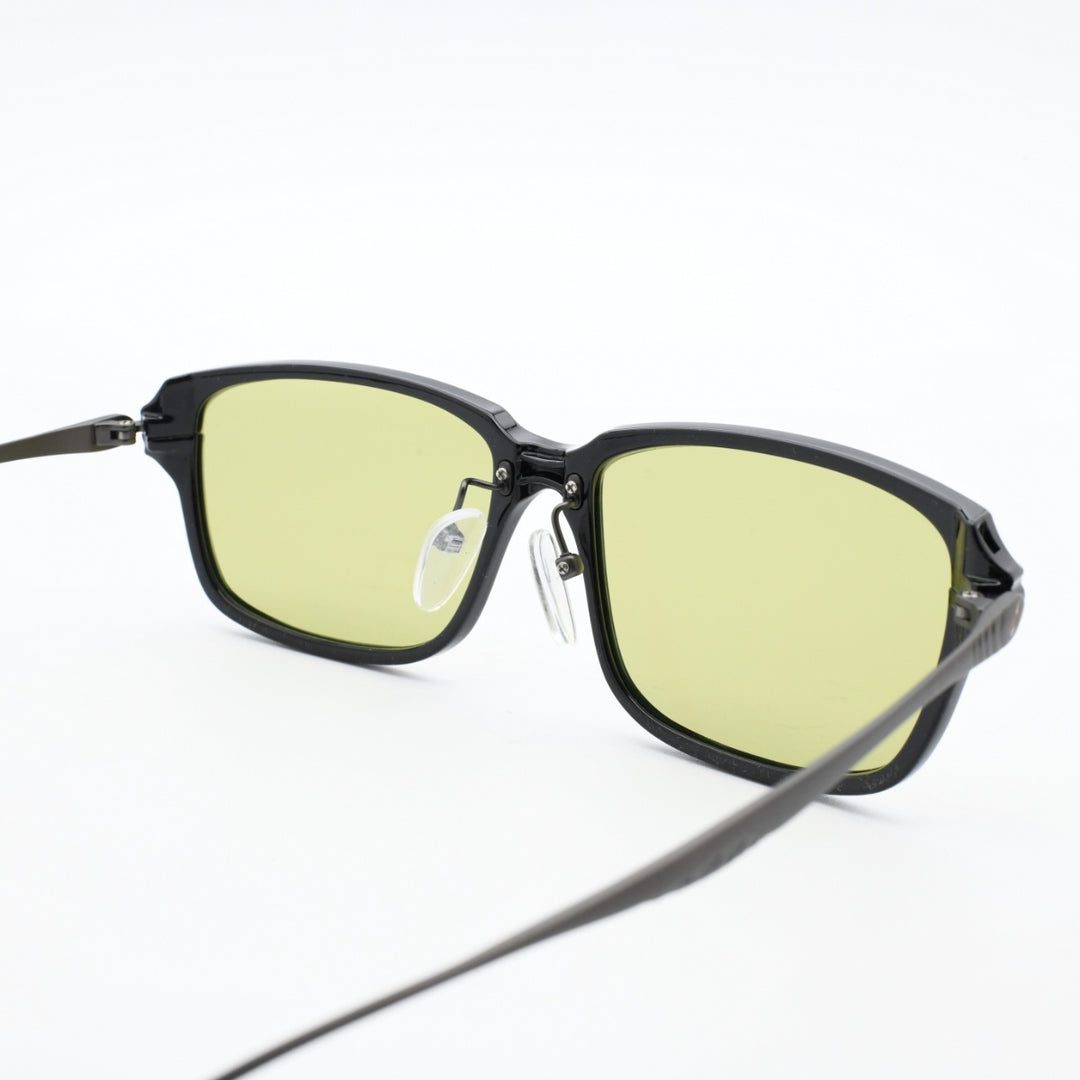 Zeque ゼクー F-2205 JAKE ジェイク GLOSS BLACK/GUNMETAL/EASE GREEN