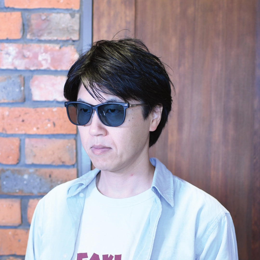 Zeque ゼクー F-2223 JONNY ジョニー MATTE BLACK / SILVER/MASTER BLUE