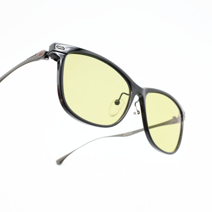 Zeque ゼクー F-2225 JONNY ジョニー GLOSS BLACK/GUNMETAL/EASE GREEN