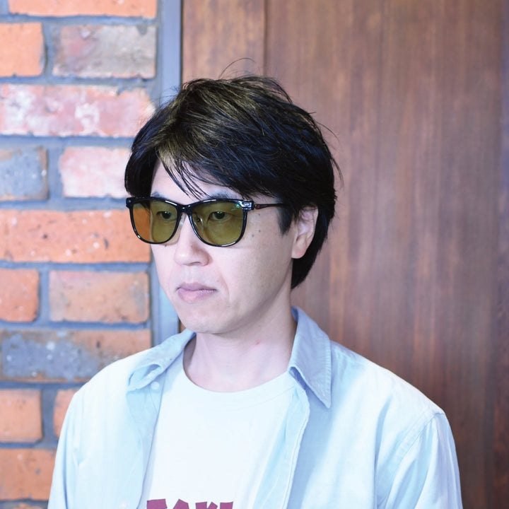 Zeque ゼクー F-2225 JONNY ジョニー GLOSS BLACK/GUNMETAL/EASE GREEN