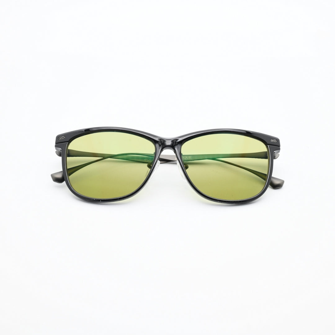 Zeque ゼクー F-2225 JONNY ジョニー GLOSS BLACK/GUNMETAL/EASE GREEN
