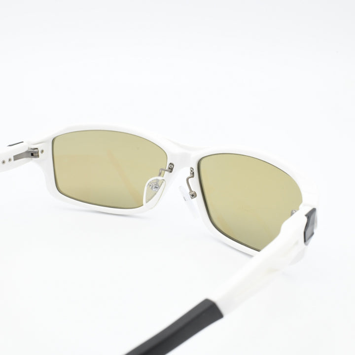 Zeque ゼクー<br>STELTH ステルス F-2266<br>SHINY WHITE TRUEVIEW SPORTS BLUE MIRROR<br>