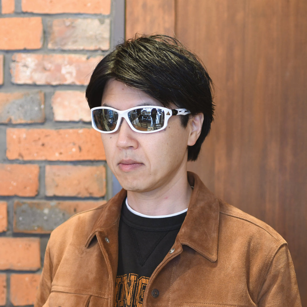 Zeque ゼクー<br>STELTH ステルス F-2267<br>SHINY WHITE MASTER BLUE SILVER MIRROR<br>